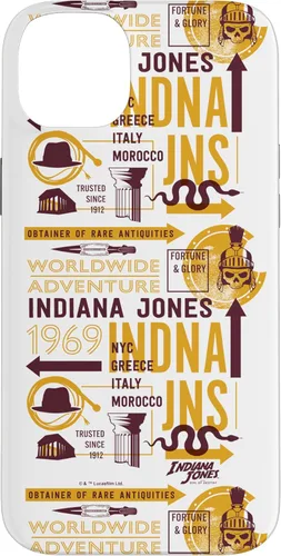 Vista 15 de Funda para iPhone 16 Indiana Jones y el dial de Destiny Worldwide Adventure