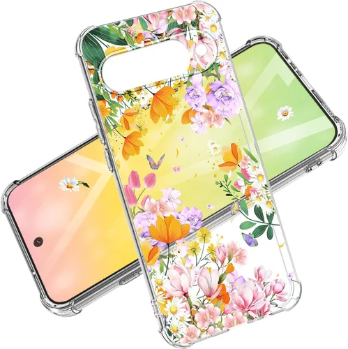 Vista 23 de for Google Pixel 7 Case，Google 7 Phone Case，for Girls Women Cover Design Dual Layer Slim Fit Drop Proof Impact Resistant Shockproof Clear Case