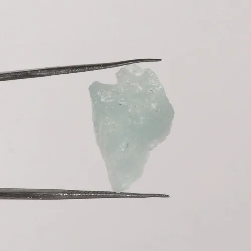 Vista 2 de GEMHUB 12.5 CT AAA Natural Rough Aqua Sky Aquamarine Gemstone Rough Crystal for Jewelry Making, Healing, Decoration