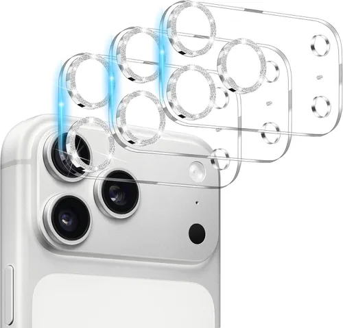 Vista 17 de Dengduoduo Paquete de 3 protectores de lente de cámara de vidrio templado para iPhone 15 de 6.1 pulgadas y para iPhone 15 Plus de 6.7 pulgadas