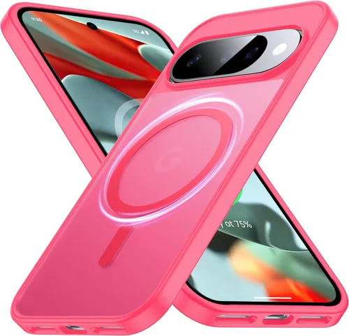Vista 36 de Funda Magnética NO.1 para Google Pixel 7a Case [Compatible con MagSafe][Anti-Huellas][Ajuste Delgado][Resistente a Golpes Militar] Cubierta