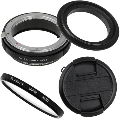 Vista 29 de Fotodiox Adaptador de montaje de lente compatible con lentes Tamron Adaptall (Adaptall-2) a cámaras Nikon F-Mount