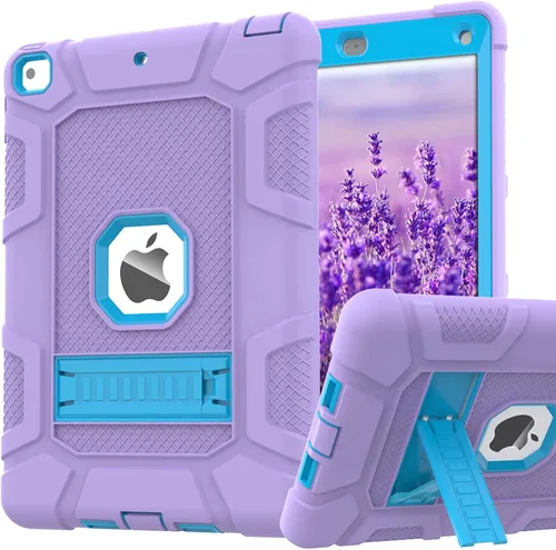 Vista 22 de Rantice Fundas para iPad de 6ª generación, funda para iPad de 5ª generación, funda para iPad Air 2, funda para iPad 9.7, funda de protección contra