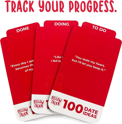 Vista 6 de 100 Tarjetas de ideas para citas nocturnas, regalo del día de San Valentín para parejas, juegos de citas nocturnas