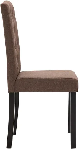 Vista 4 de Sillas de comedor, silla de comedor moderna, silla de comedor con respaldo adecuada para cenas diarias o eventos especiales como reuniones, bodas