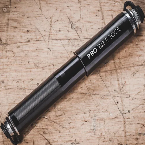 Vista 2 de Pro Bike Tool Mini Bike Pump - Compact and Portable Bicycle Tire Pump for Fast Inflation - Compatible with Presta and Schrader Valves - Lightweight