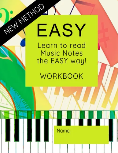 EASY Learn to Read Music Notes Workbook learn to read music easily with memory helping mnemonics
