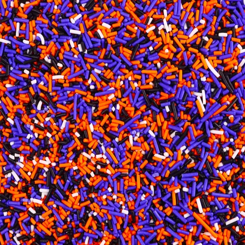 Vista 20 de Gránulos comestibles de Nonpareils azules y blancos de 2mm, mini perlas para decorar pasteles, caramelos de azúcar, galletas, magdalenas