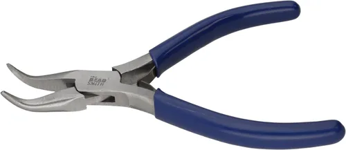Vista 9 de The Beadsmith Alicates de Punta Plana – Línea Económica – 114 mm (4.5 pulgadas) – Mango de Agarre de Vinilo con Muelles de Doble Hoja – Herramienta