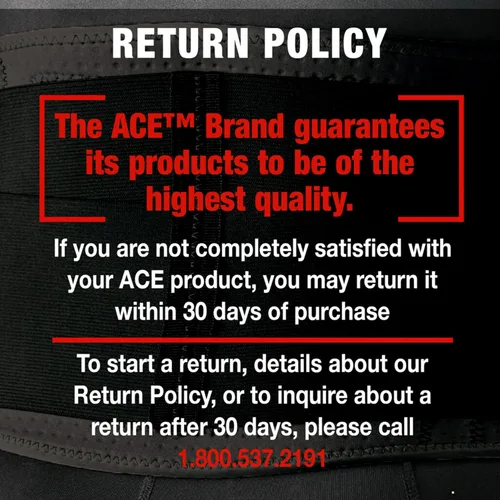 Vista 6 de ACE Estabilizador de espalda de lujo, con soporte lumbar, soporte de espalda, desarrollado por médicos, ajustable, ayuda con hernia de discos