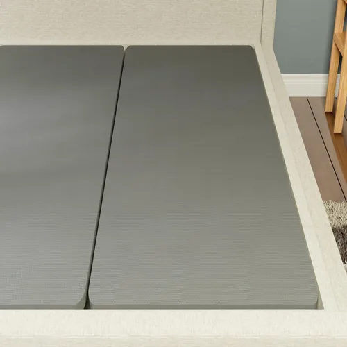 Zayton, Tabla dividida de 1.5 pulgadas para colchón/cama, totalmente montada, comodidad y apoyo mejorados, Queen, gris