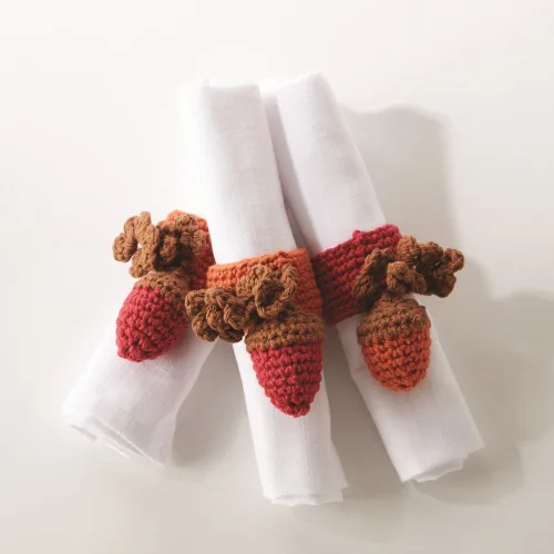 Vista 6 de Bernat Handicrafter - Hilo de algodón de colores sólidos, 1.75 oz, calibre 4 mediano, 100% algodón, Rojo Country