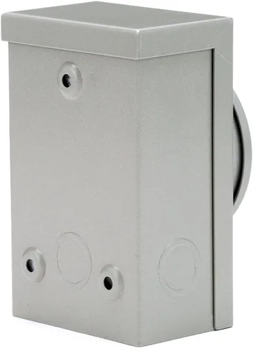 Vista 5 de Reliance Controls Generadores de hasta 7,500 vatios de funcionamiento PB30 30-Amp NEMA 3R Caja de entrada de alimentación, gris