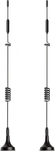 Vista 8 de Bingfu Antena 4G LTE 8dBi Base Magnética Celular MIMO TS9 Antena Compatible con 4G LTE MiFi Mobile Hotspot Router USB Modem Dongle Adapter Verizon