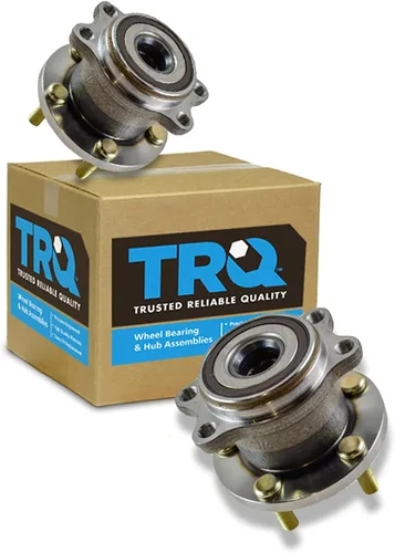 Vista 133 de Conjunto de rodamiento de rueda delantera de 2 piezas y buje TRQ Compatible con Pontiac Solstice 2006-2009 Saturn Sky 2007-2010