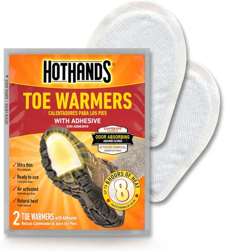 Vista 2 de HotHands Toe Warmers - Long Lasting, Odorless, Air Activated - Up to 8 Hours of Heat - 20 Pair