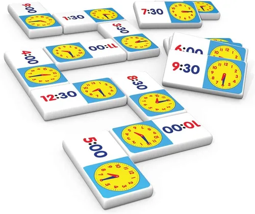 Vista 5 de Junior Learning JL486 Time Dominoes Small