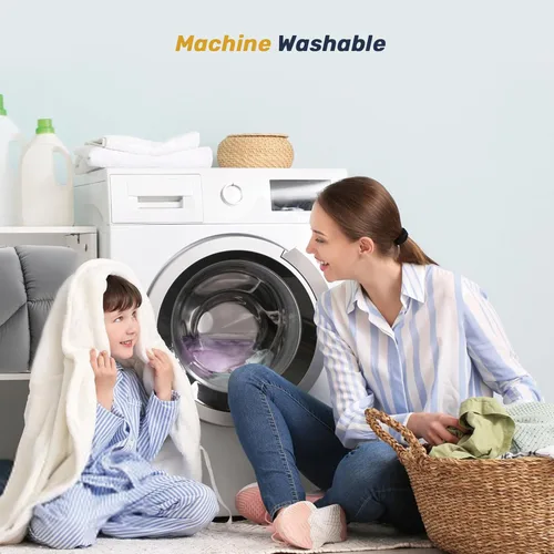 Vista 8 de Unikome Protector de colchón impermeable tamaño individual, funda de cama de microfibra suave y transpirable con bolsillo profundo