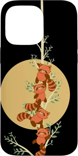 Vista 21 de Lindo Panda Rojo Caja Del Teléfono Panda Rojo Amante Caso Para IPhone 16