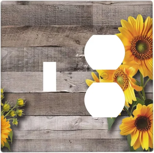 Vista 173 de Cubiertas de salida de impresión de líneas doradas de granito de mármol marrón, 1 palanca y 1 combinación basculante, placa decorativa de pared