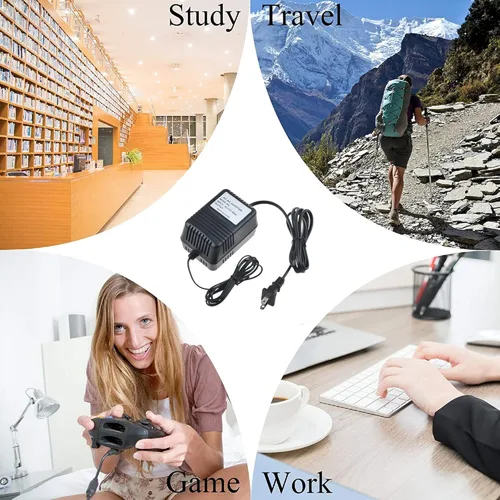 Vista 2 de AC Adapter for Fiber Optic Color Changing Artifical Christmas Tree 12VAC 1000mA