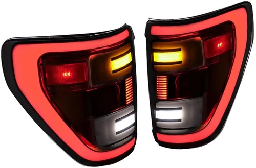 Astra Depot Luz trasera de freno, lámpara de señal de giro trasera compatible con Ford F150 F-150 XL 2021 2022 2023 lado del pasajero