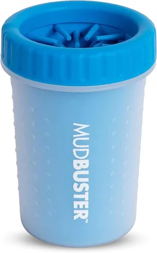 Vista 23 de Dexas MudBuster - Limpiador portátil para patas de perro, solución de limpieza grande verde para suministros premium para mascotas