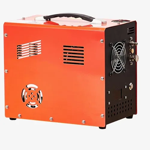 Vista 8 de Compresor de aire PCP 350W, 4500PSI/30Mpa PCP Airgun Compresor con convertidor incorporado y sistema de refrigeración de ventilador, Auto Stop