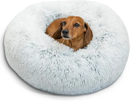 Vista 21 de Best Friends by Sheri Original Calming Donut Dog and Cat Bed, Shag Faux Fur