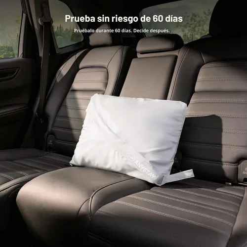 Vista 9 de Colchón inflable de aire para asiento trasero, ajuste universal SUV
