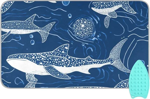 Alfombrilla de planchar y almohadilla magnética resistente al calor, manta de planchado portátil de viaje, fundas para tabla de planchar de 27.6 x