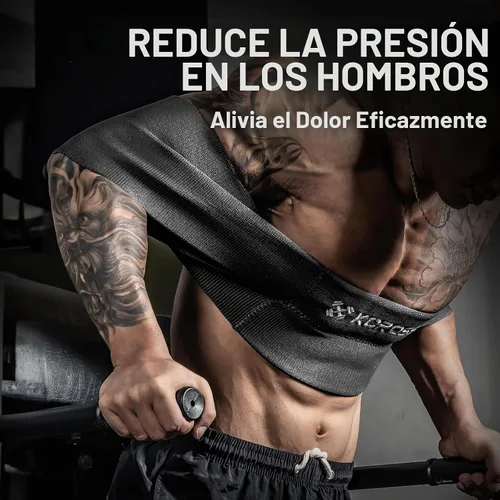 Vista 4 de KCROSS Bench Press Band, 2 Sizes with Different Resistance Levels Negro