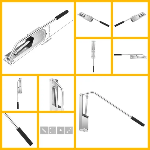 Vista 7 de Extrusora de arcilla, cerámica y cerámica Kit de herramientas de extrusión de acero inoxidable Molde de 4 capas de cerámica de extrusión de arcilla