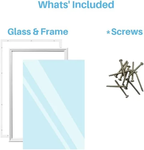 Vista 2 de 22 x 36 Inserto de vidrio transparente para puerta de entrada (1 Lite Low E)