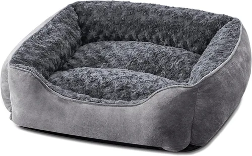 Vista 23 de JOEJOY - Cama rectangular para perros grandes, medianos y pequeños - Cama de sofá ortopédica lavable, suave y transpirable, para cachorros