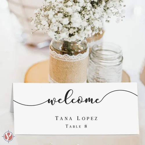 Vista 2 de Tarjetas de tienda de campaña plegables verticales, papel blanco pesado de 4.25 x 11 pulgadas, para cumpleaños, bodas, vacaciones, invitaciones