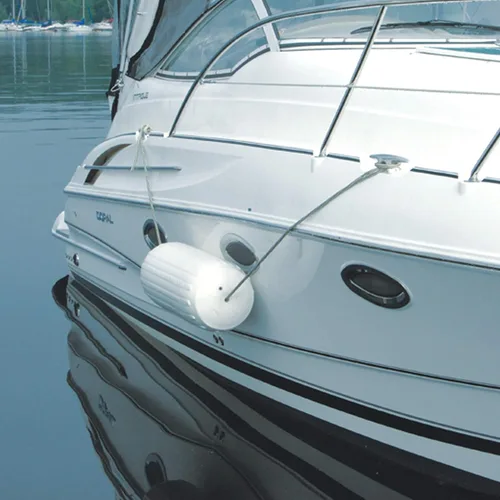 Vista 5 de Defensa para barco con diseño de vinilo inflable Taylor Made Products Big B con tubo para soga central