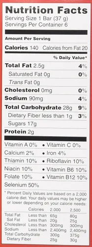 Vista 3 de Trader Joe's Esta Fresa Entra En Una Barra De Cereal Barras (Bajo En Grasa) 1 Caja Con