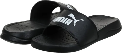 Vista 7 de PUMA Mens Popcat 20 Slide Sandals Casual - Black
