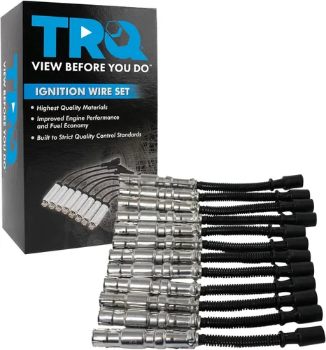 Vista 126 de TRQ Juego de cables de bujía de encendido del motor compatible con Hyundai Tucson Kia Sportage 2.7L Nrew