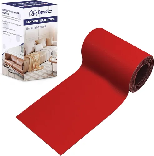 Vista 14 de Kit de cinta para reparación de cuero, parche autoadhesivo para muebles, sofá, asientos de automóvil, silla de oficina, kit de reparación de vinilo