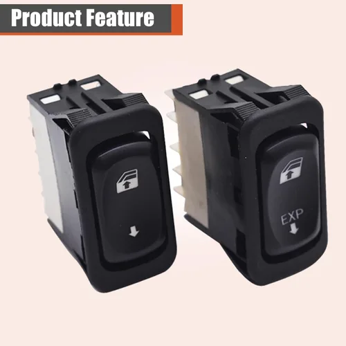 Vista 4 de labwork Interruptor de control de la ventana lateral izquierda del conductor y del pasajero derecho para Columbia Century 2001-2011 A0630769027