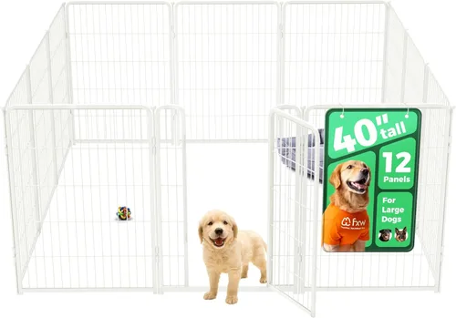 Vista 70 de FXW Homeplus Unleashed Corralito para Perros de Interior - Juego Sin Estrés y Seguro, Resistente de 24 Pulgadas 2 Paneles Corralito para Cachorros