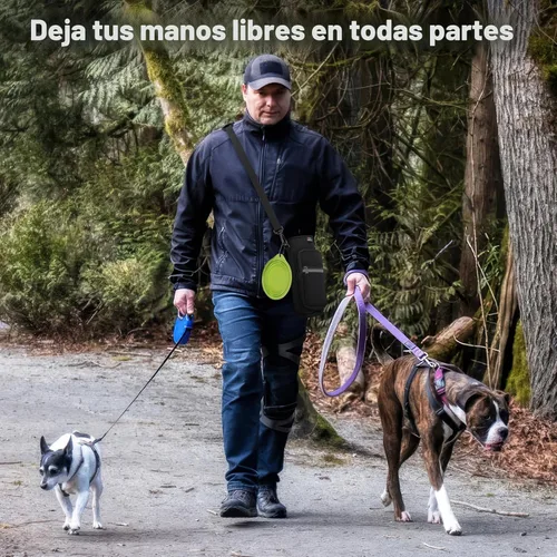 Vista 4 de Bolsa para botella de agua Nuovoware, soporte para botella de agua de 25oz/40oz/64oz, correa de mano ajustable, 2 bolsillos de neopreno, accesorios