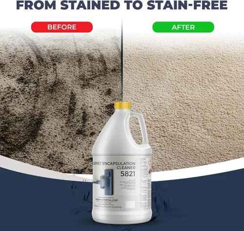 Vista 5 de Carpet Encapsulation Cleaner 5821 - Champú para alfombras para tapicería, alfombras y lana, secado rápido, limpieza consciente de la naturaleza