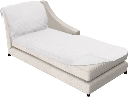 Vista 88 de Sofa Shield - Funda para sillón reclinable con correa patentada, protector de cojín, funda reversible diseñada en EE. UU. resistente a manchas