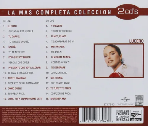 Vista 2 de La Mas Completa Coleccion 2CDs
