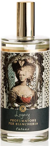 Logevy Firenze 1965 Cotone - Fragancia en aerosol de lino para tela de algodón de Master Perfumer en Italia con notas florales y amaderadas para