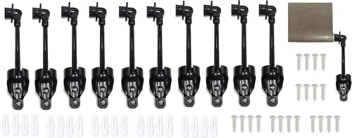 Vista 8 de Accesorios de repuesto para sombrillas, kit de salto elástico y extremo de cubierta, 5 juegos, adecuado para persianas enrollables externas Coolaroo