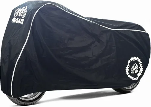 Vista 16 de Nuzari Funda Resistente Pequeña de 250cc para Motocicleta - Fundas Impermeables para Motocicletas para Almacenamiento al Aire Libre - Funda